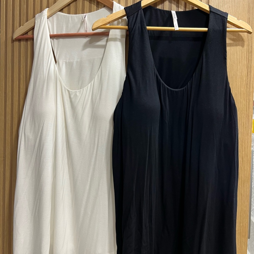 Two Soma tank tops for the price of one.